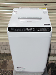 洗濯機買取り神戸市東灘区のシャープ洗濯機画像
